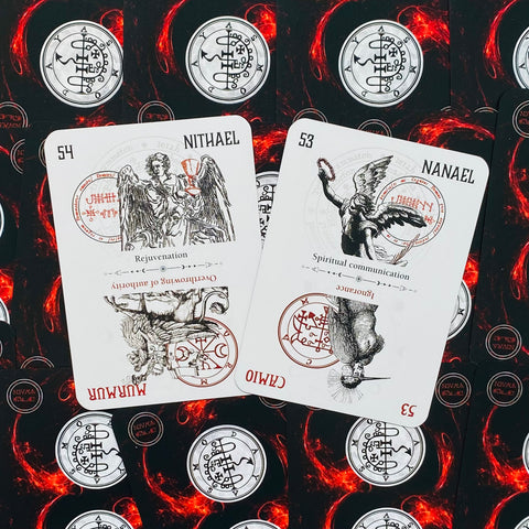 Oracle Of Heaven And Hell Card Deck Rockpool Publishing By Travis Mchenry RP176