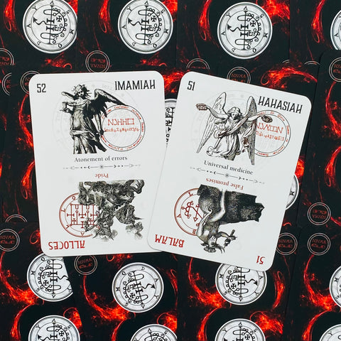 Oracle Of Heaven And Hell Card Deck Rockpool Publishing By Travis Mchenry RP176