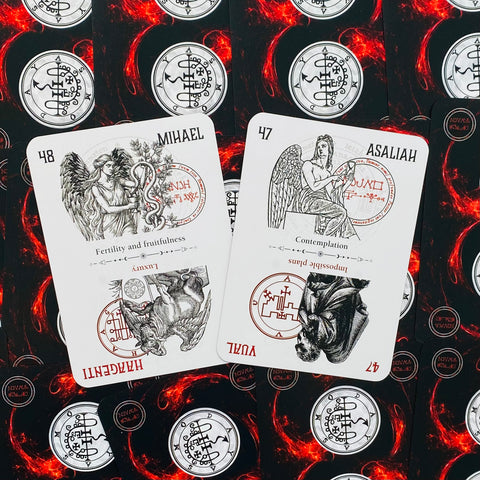 Oracle Of Heaven And Hell Card Deck Rockpool Publishing By Travis Mchenry RP176