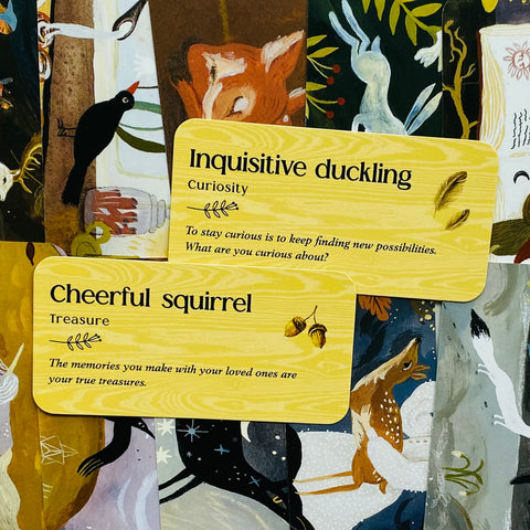 Forest Friends Card Deck Animals Rockpool Publishing By Tijana Lukovic RP187