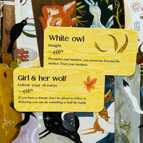 Forest Friends Card Deck Animals Rockpool Publishing By Tijana Lukovic RP187