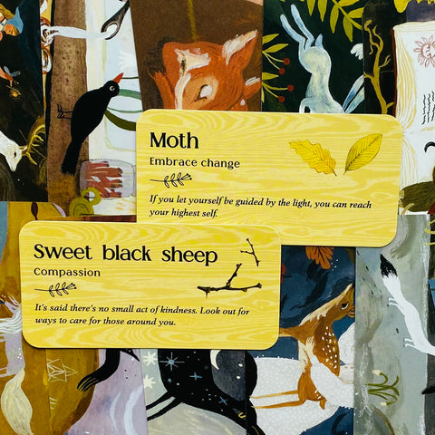 Forest Friends Card Deck Animals Rockpool Publishing By Tijana Lukovic RP187