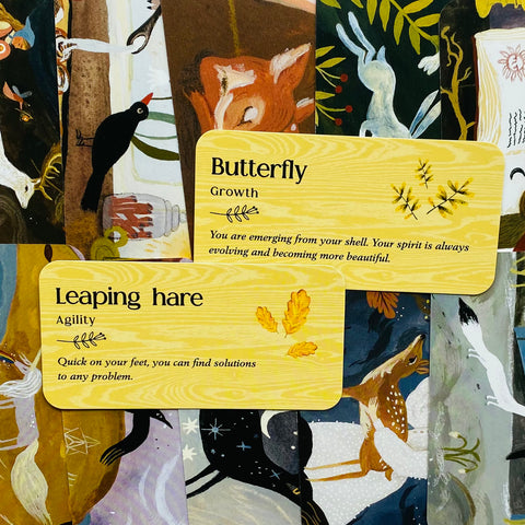 Forest Friends Card Deck Animals Rockpool Publishing By Tijana Lukovic RP187