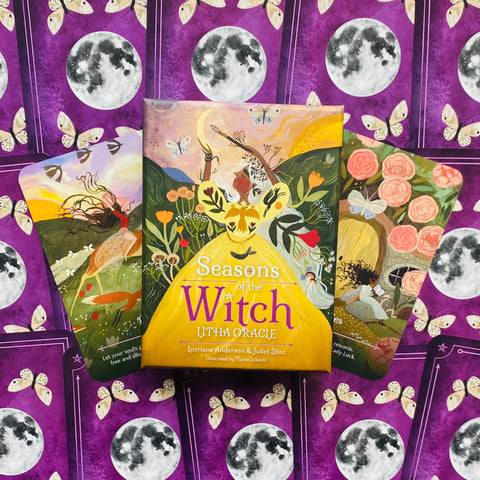 Seasons Of The Witch Litha Oracle Card Deck Rockpool Publishing Wellness RP175