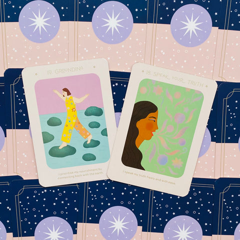 Daily Intentions Oracle Cards Deck Oneself Wisdom Rockpool Publishing RP160