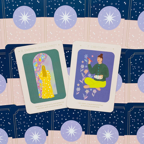 Daily Intentions Oracle Cards Deck Oneself Wisdom Rockpool Publishing RP160