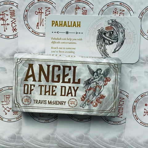 Angel Of The Day Card Deck Kabbalah Rockpool Publishing By Travis Mchenry