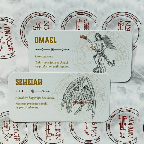 Angel Of The Day Card Deck Kabbalah Rockpool Publishing By Travis Mchenry