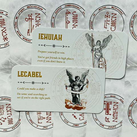 Angel Of The Day Card Deck Kabbalah Rockpool Publishing By Travis Mchenry