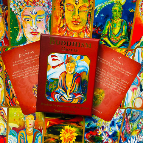 Buddhism Oracle Wisdom For Peace Love & Happiness Rockpool Publishing Chan