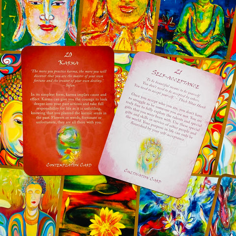 Buddhism Oracle Wisdom For Peace Love & Happiness Rockpool Publishing Chan