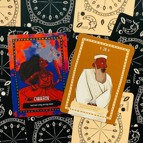 African Gods Oracle Cards – Orishas Magic Divination Deck – Spiritual Guidance