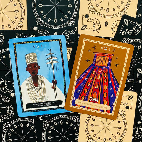 African Gods Oracle Cards – Orishas Magic Divination Deck – Spiritual Guidance