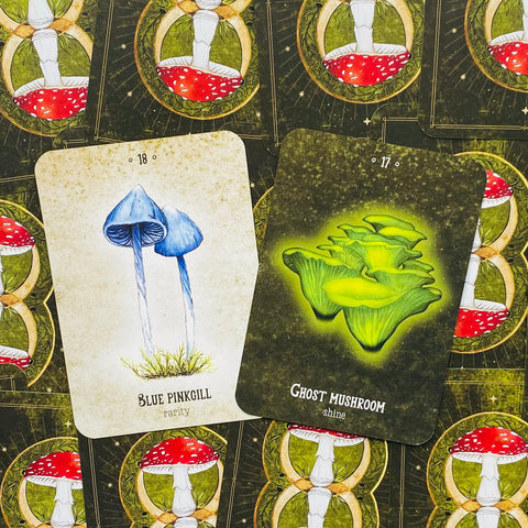 Mushroom Spirit Oracle Cards – Nature Magic & Fungi Wisdom Divination Deck