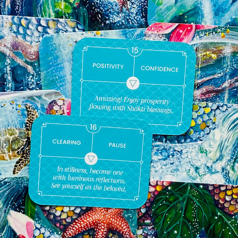 Water Blessings Affirmation Cards Deck Water