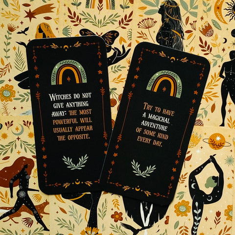 Witch Magick Oracle Cards – Spell & Message Deck for Intuition & Rituals