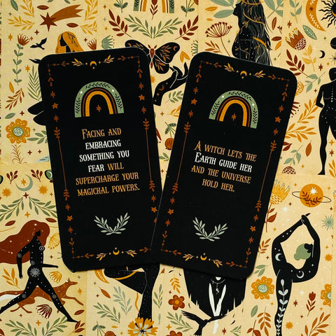 Witch Magick Oracle Cards – Spell & Message Deck for Intuition & Rituals