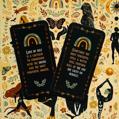 Witch Magick Oracle Cards – Spell & Message Deck for Intuition & Rituals