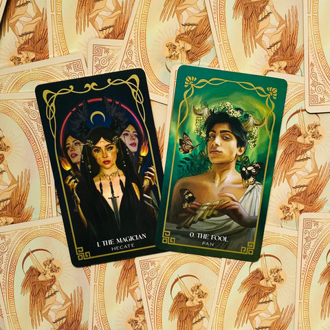Mythos Tarot Cards Deck Guidance From The Greek Gods