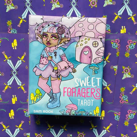 Sweet Forager's Tarot Card Deck Rockpool Publishing Fairytale By Sam Rook RP151