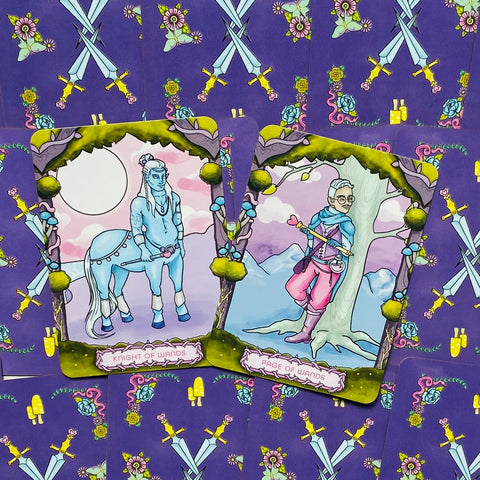 Sweet Forager's Tarot Card Deck Rockpool Publishing Fairytale By Sam Rook RP151