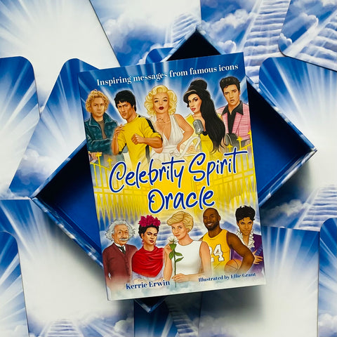 Celebrity Spirit Oracle Cards Deck Rockpool Publishing By Kerrie Erwin NEW