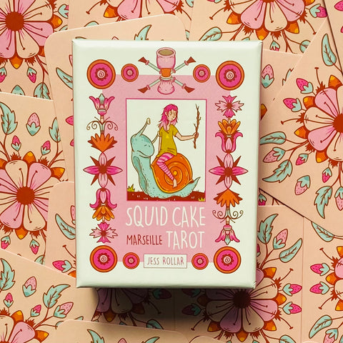 Squid Cake Marseille Tarot Card Deck Rockpool Publishing By Jessica Rollar RP152
