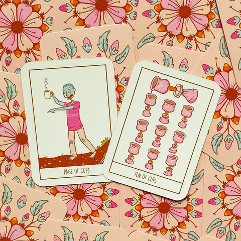 Squid Cake Marseille Tarot Card Deck Rockpool Publishing By Jessica Rollar RP152