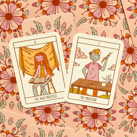 Squid Cake Marseille Tarot Card Deck Rockpool Publishing By Jessica Rollar RP152