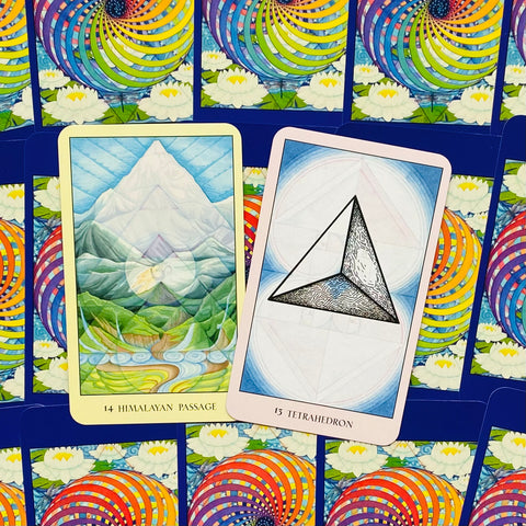 Sacred Geometry Oracle Cards – Francene – Spiritual Symbols & Insight Deck