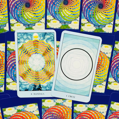 Sacred Geometry Oracle Cards – Francene – Spiritual Symbols & Insight Deck
