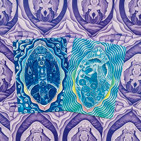 The Triple Goddess Tarot – Moon Phases, Feminine Power & Divination Deck