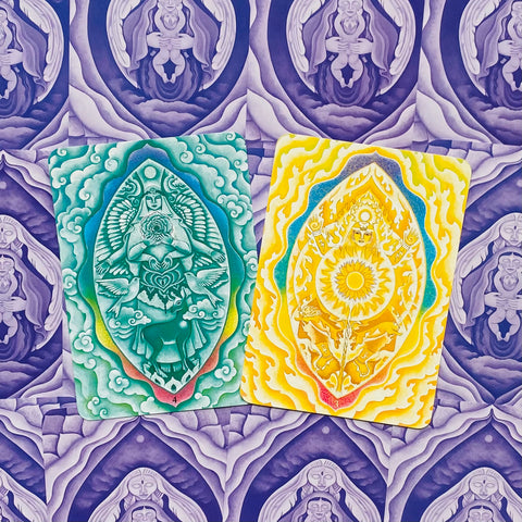 The Triple Goddess Tarot – Moon Phases, Feminine Power & Divination Deck