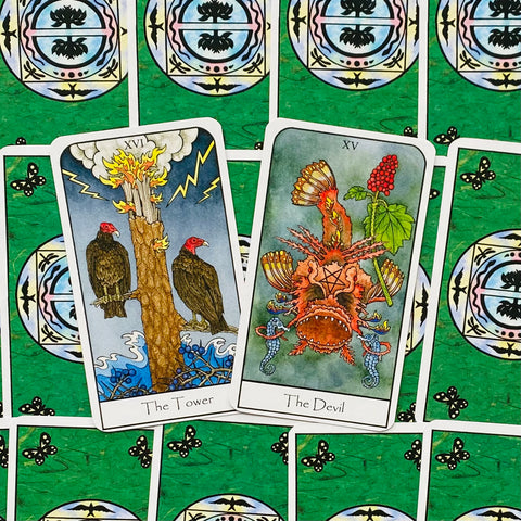 Nature Spirit Tarot Deck – Botanical, Animal & Symbolic Wisdom Cards