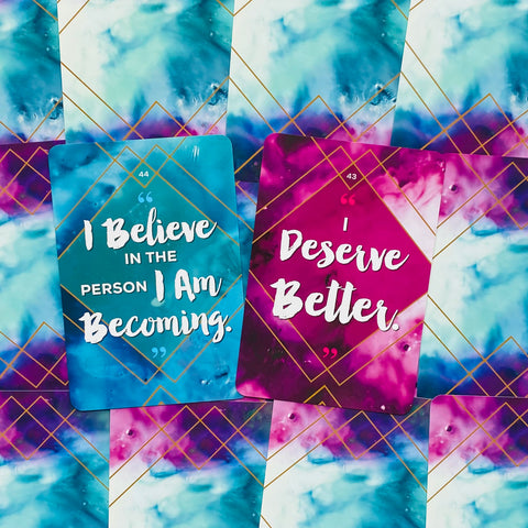 Find Your Happy Daily Mantra Cards Deck Beyond Words Esoteric Affirmation