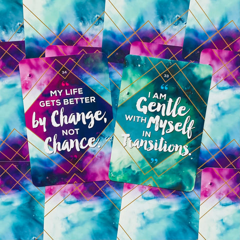 Find Your Happy Daily Mantra Cards Deck Beyond Words Esoteric Affirmation