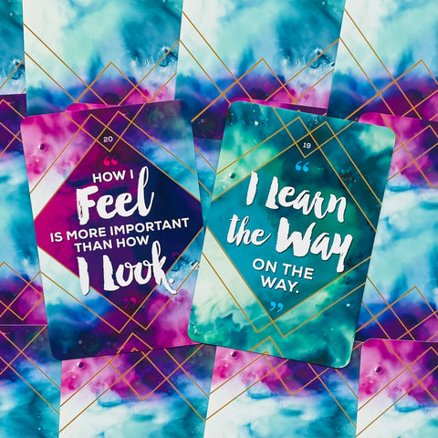 Find Your Happy Daily Mantra Cards Deck Beyond Words Esoteric Affirmation