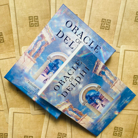 Oracle of Delphi – Ancient Greek-Inspired Divination Deck with Guidebook