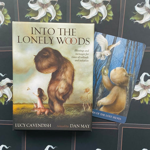 Into The Lonely Woods Oracle Cards Deck Blue Angel Esoteric Lucy Cavendish