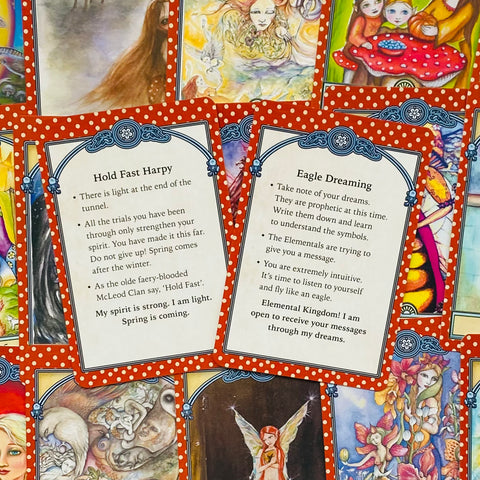 Faery Magic Message Affirmation Cards Deck Animal Dreaming