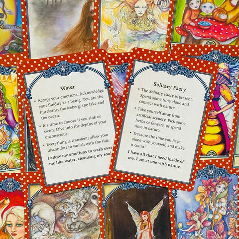 Faery Magic Message Affirmation Cards Deck Animal Dreaming