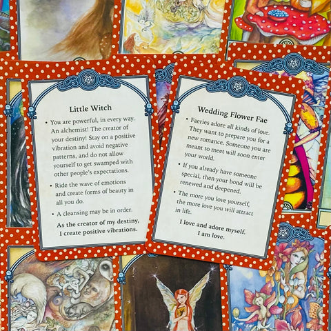 Faery Magic Message Affirmation Cards Deck Animal Dreaming