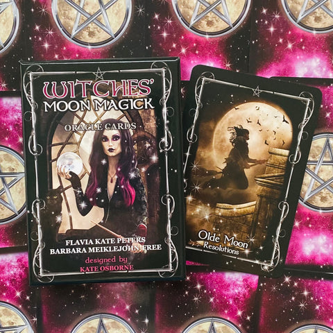 Witches Moon Oracle β Solarus Magick Cards Deck & Ritual Guidebook