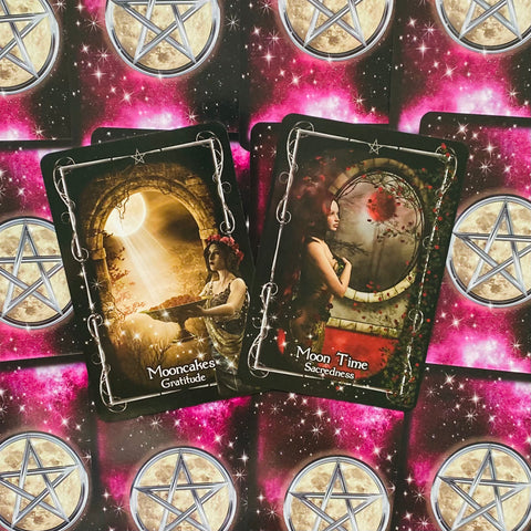 Witches Moon Oracle – Solarus Magick Cards Deck & Ritual Guidebook