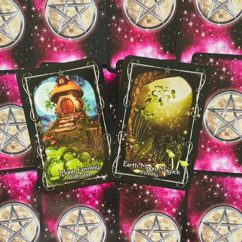 Witches Moon Oracle – Solarus Magick Cards Deck & Ritual Guidebook