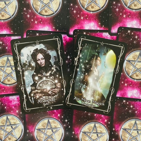 Witches Moon Oracle – Solarus Magick Cards Deck & Ritual Guidebook