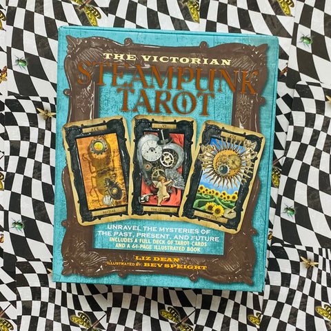 The Victorian Steampunk Tarot Cards & Illustrated Book Cico Books Liz Dean