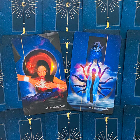 Lucid Dreaming Lucid Living Oracle Cards Deck Burton Esoteric Red Wheel