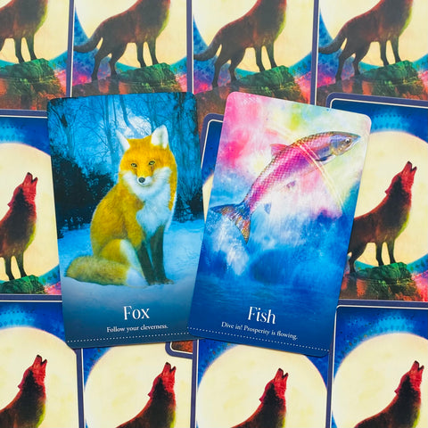 Wild Dreams Animal Oracle – Spirit Animal Cards Deck & Guidebook