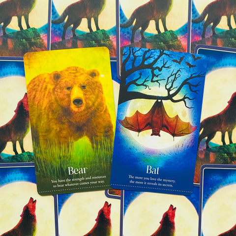 Wild Dreams Animal Oracle – Spirit Animal Cards Deck & Guidebook